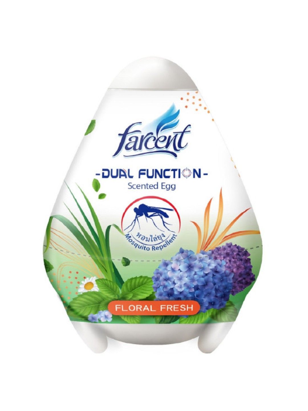 Farcent Mosquito Repellent Gel Floral Fresh (170g) edamama